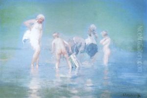 Baigneuses Iii by Pavel Dmitrievitch Chmarov