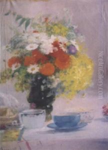 Nature Morte Au Bouquet De Fleurs Nature Morte Au Bouquet De Fleurs