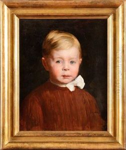 Petit Garcon Au Noeud Blanc