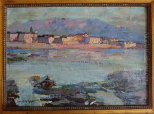 Vue D'ajaccio Depuis Le Chemin De Balestrino