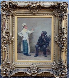 Le Portrait Du Petit Ramoneur by Paul-Charles Chocarne-Moreau