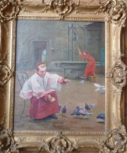 Enfants De Choeur Et Pigeon