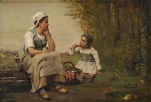 Le Gouter by Paul-Charles Chocarne-Moreau