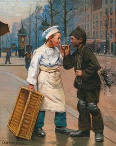 Backerjunge Und Schornsteinfeger