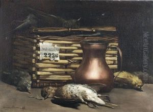 Jagdstillleben by Paul-Charles Chocarne-Moreau