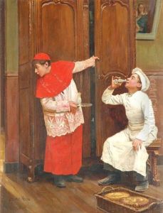 Le Verre Defendu by Paul-Charles Chocarne-Moreau
