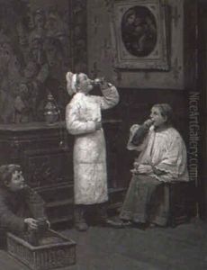 Les Gourmands by Paul-Charles Chocarne-Moreau
