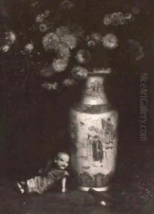 Nature Morte Au Vase De Canton by Paul-Charles Chocarne-Moreau