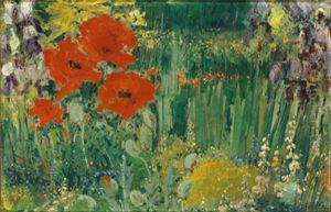 Mohn Und Schwertlilien by Cenek Chodera