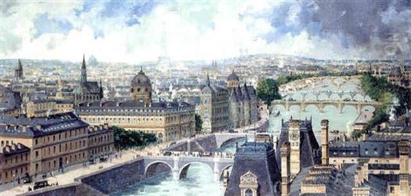 Paris, Vue Panoramique - view 1
