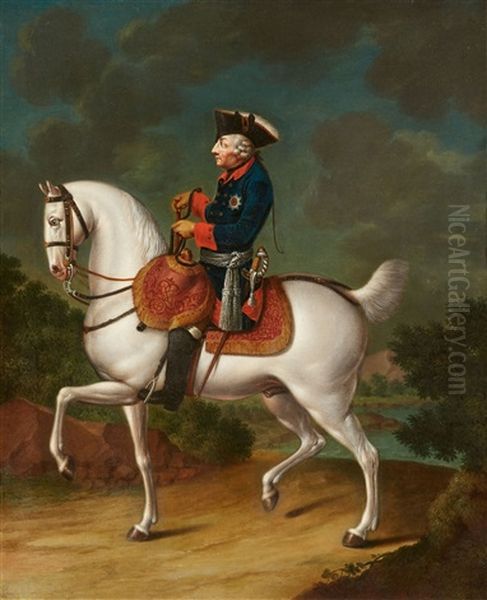 Frederick The Great On Horseback - view 1