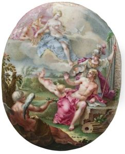 Mythological Scene Mythological Scene