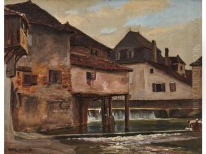 Lavandieres Sur Le Saleys - Salies-de-bearn Lavandieres Sur Le Saleys - Salies-de-bearn