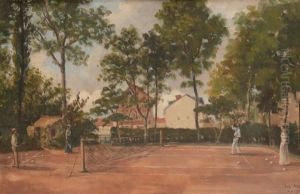 Badminton by Rene Maxime Choquet
