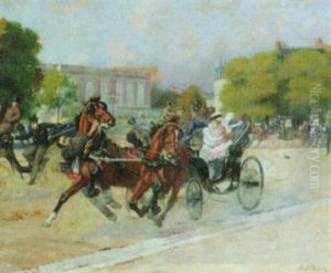 Runaway Carriage by Rene Maxime Choquet