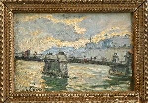 Stadtansichten (2 Works) by Jean-Louis Chorel