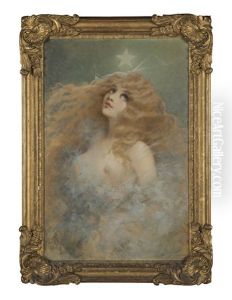 Portrait De Danseuse, Le Regard Leve Vers Une Etoile Portrait De Danseuse, Le Regard Leve Vers Une Etoile
