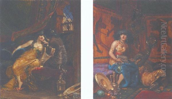 Odalisque Et Sa Servante Attentionne - view 1