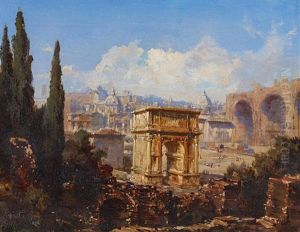 Forum Romanum In Rom