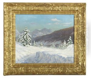 Winter Day In St. Moritz