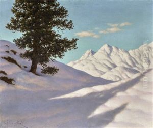 Soleil Du Midi, Engadine by Ivan Fedorovich Choultse