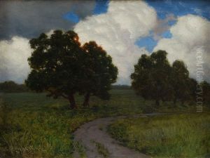 Summer Clouds by Ivan Fedorovich Choultse