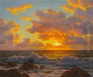 Sonnenuntergang Uber Dem Adriatischen Meer Sonnenuntergang Uber Dem Adriatischen Meer