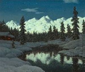 Engadine In Snow