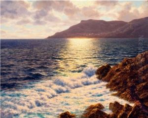 Vue Sur Monte Carlo by Ivan Fedorovich Choultse