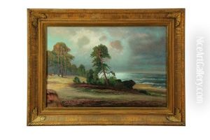 Beachscape As Dusk by Ivan Fedorovich Choultse
