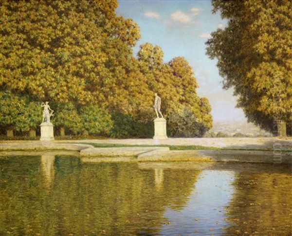 Autumn In The Park Of St. Cloud - view 1
