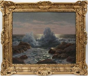 Moonlit Coastline