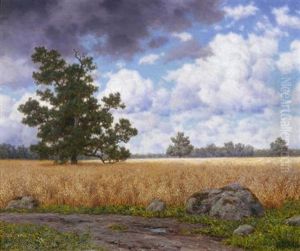 Weite Sommerlandschaft by Ivan Fedorovich Choultse