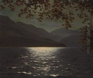 Lake Maggiore by Ivan Fedorovich Choultse