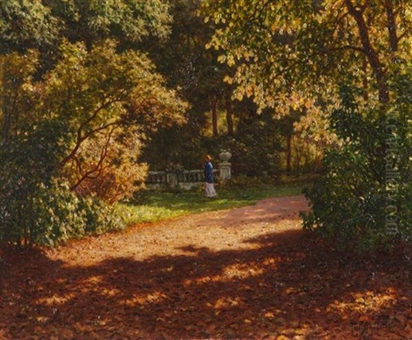 Sommerliche Parklandschaft - view 1