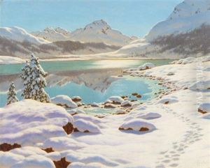 Wintertag Im Engadin by Ivan Fedorovich Choultse