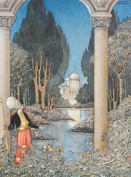 The Mysterious Rose Garden - view 1