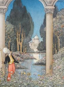 The Mysterious Rose Garden by Florence Anderson