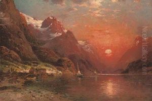 Fjord At Dusk