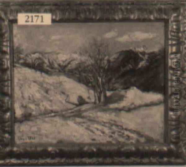Snowy Path - view 1