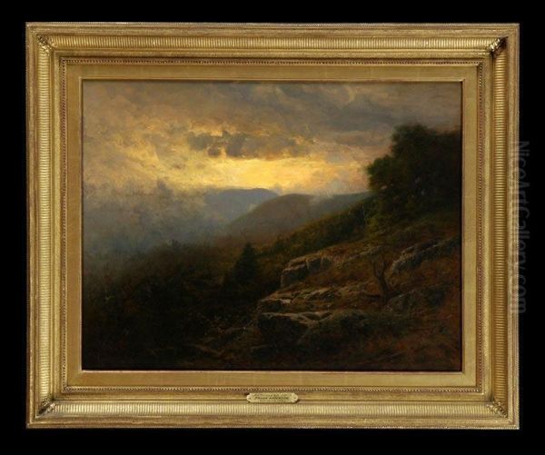 Mist Clearing In The Catskills - view 1