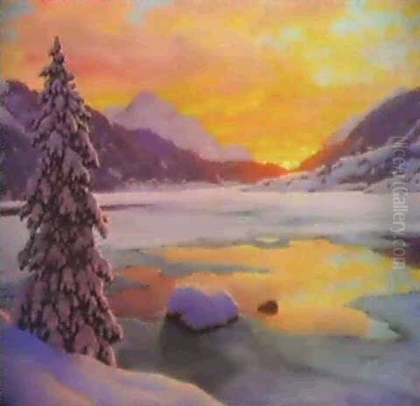 Coucher Du Soleil (engadine) - view 1
