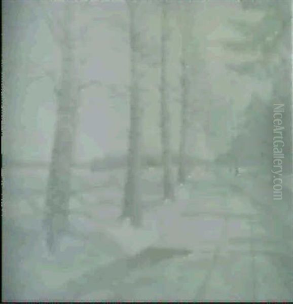 April Thaw At Twilight - view 1