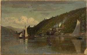 Factory On The Hudson by Frank Hartley Anderson