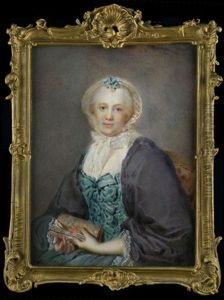 Halbbildnis Der Madame Lenoir by Gilles-Louis Chretien