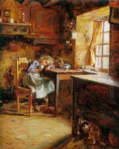 La Petite Fille A La Fenetre La Petite Fille A La Fenetre