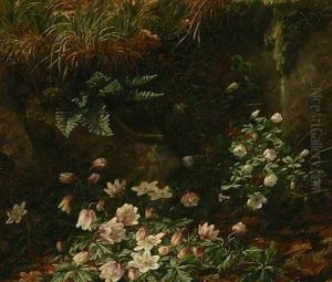 Forest Floor With Anemones by Anthonie, Anthonore Christensen
