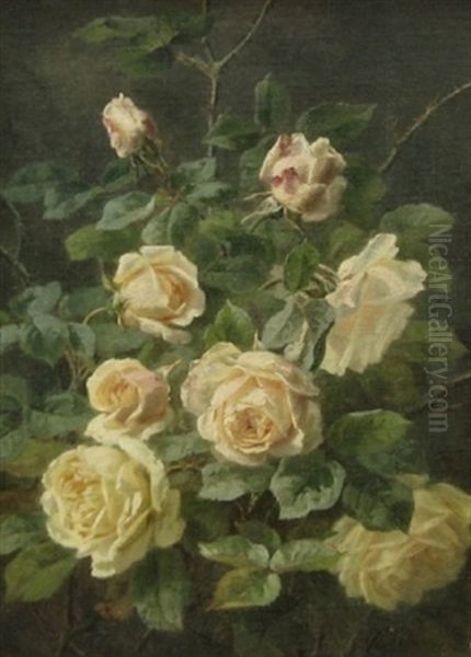 Blomstrende Gule Roser - view 1
