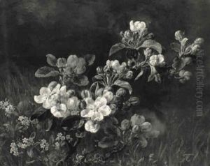Blomstrende Aeblegrene by Anthonie, Anthonore Christensen