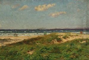 Coastel Scape From Hornbaek by Godfred B.W. Christensen